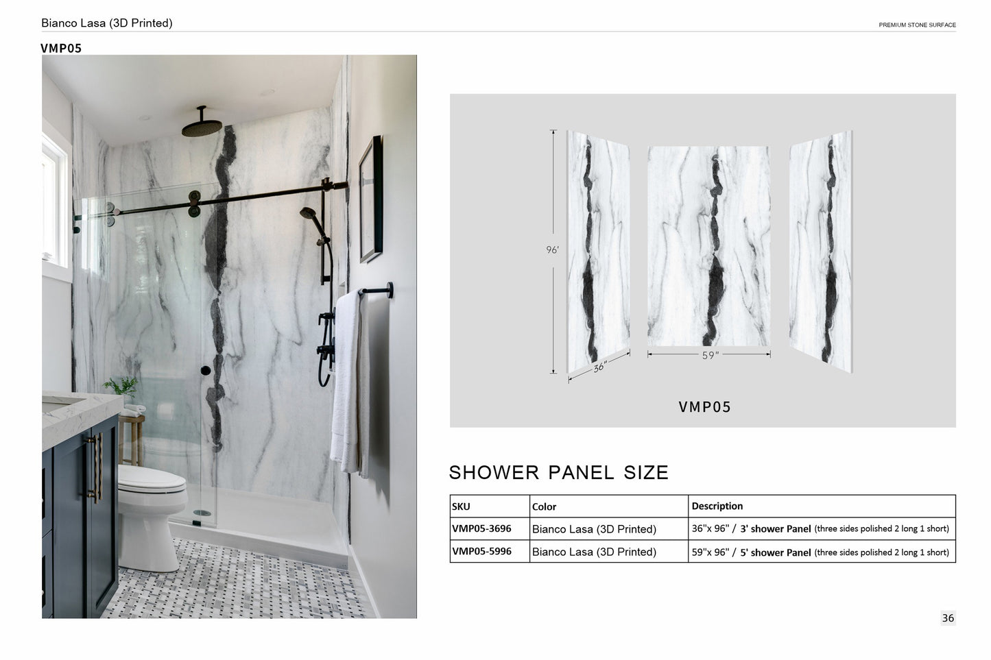 VMP05 Bianco Lasa (3D Printed)